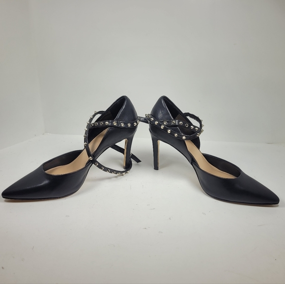 Jennifer Lopez Black Studded Women's Shoes New - Picture 8 of 15